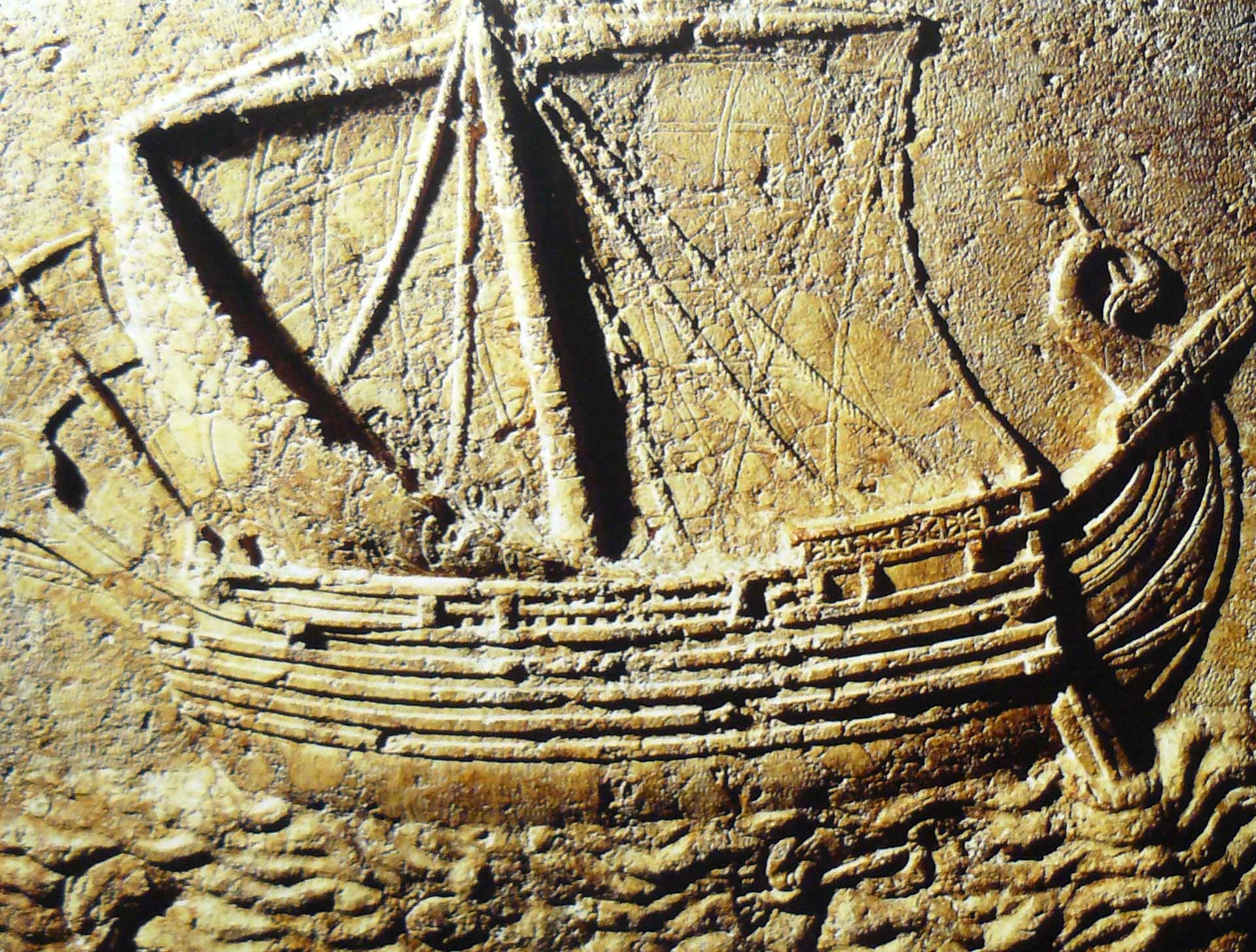 navire ph&eacute;nicien